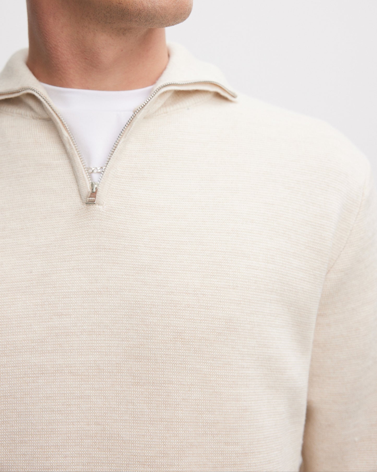 Technical Zipper Knit