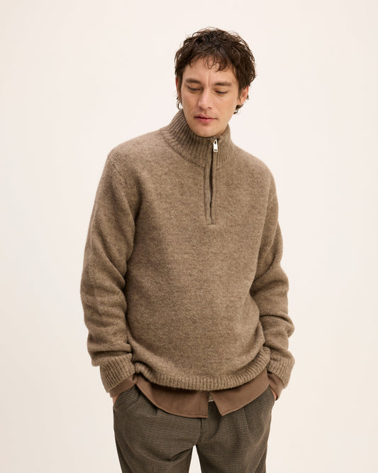 Komfy Heavy Zipper Knit