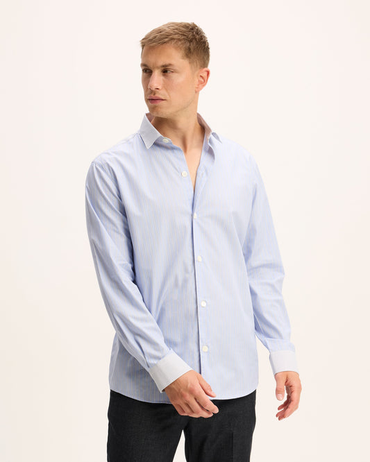 Sblock Colorblock Stiped Shirt