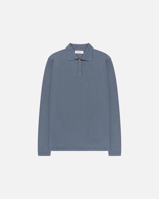 Kai Italian Knitted Long-Sleeve Polo
