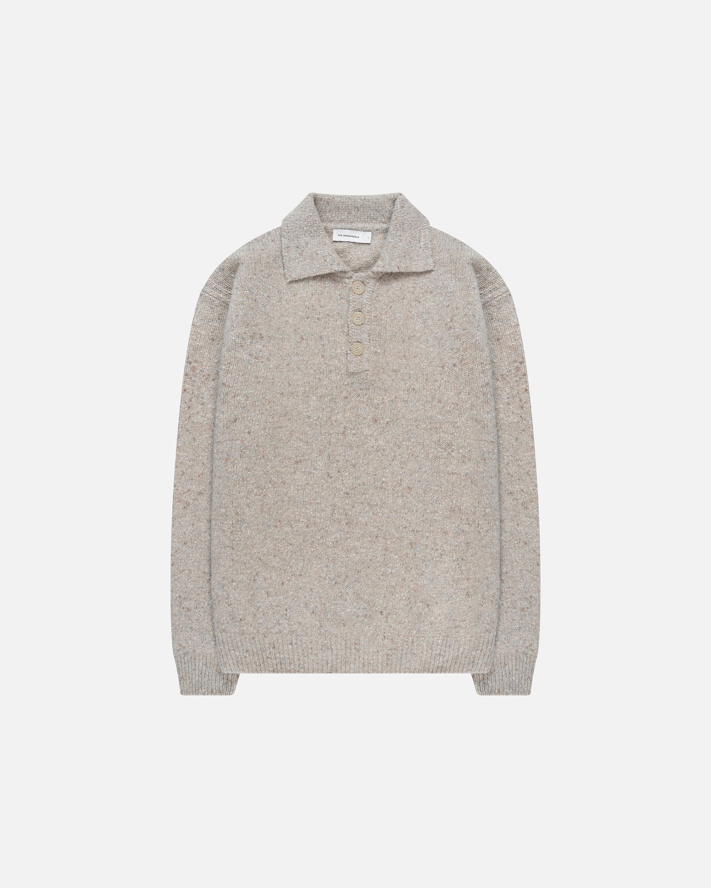 Kpolo button knit