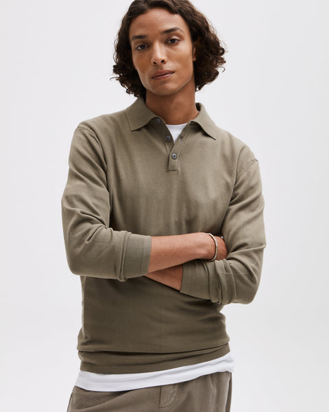Long Sleeve Polo