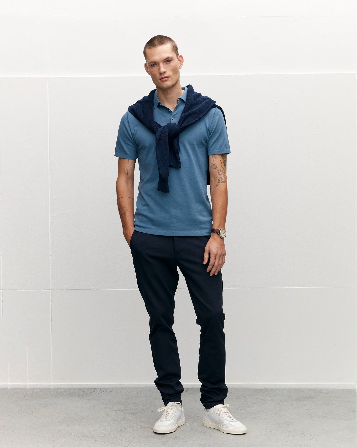 Plan Italian Knitted Polo