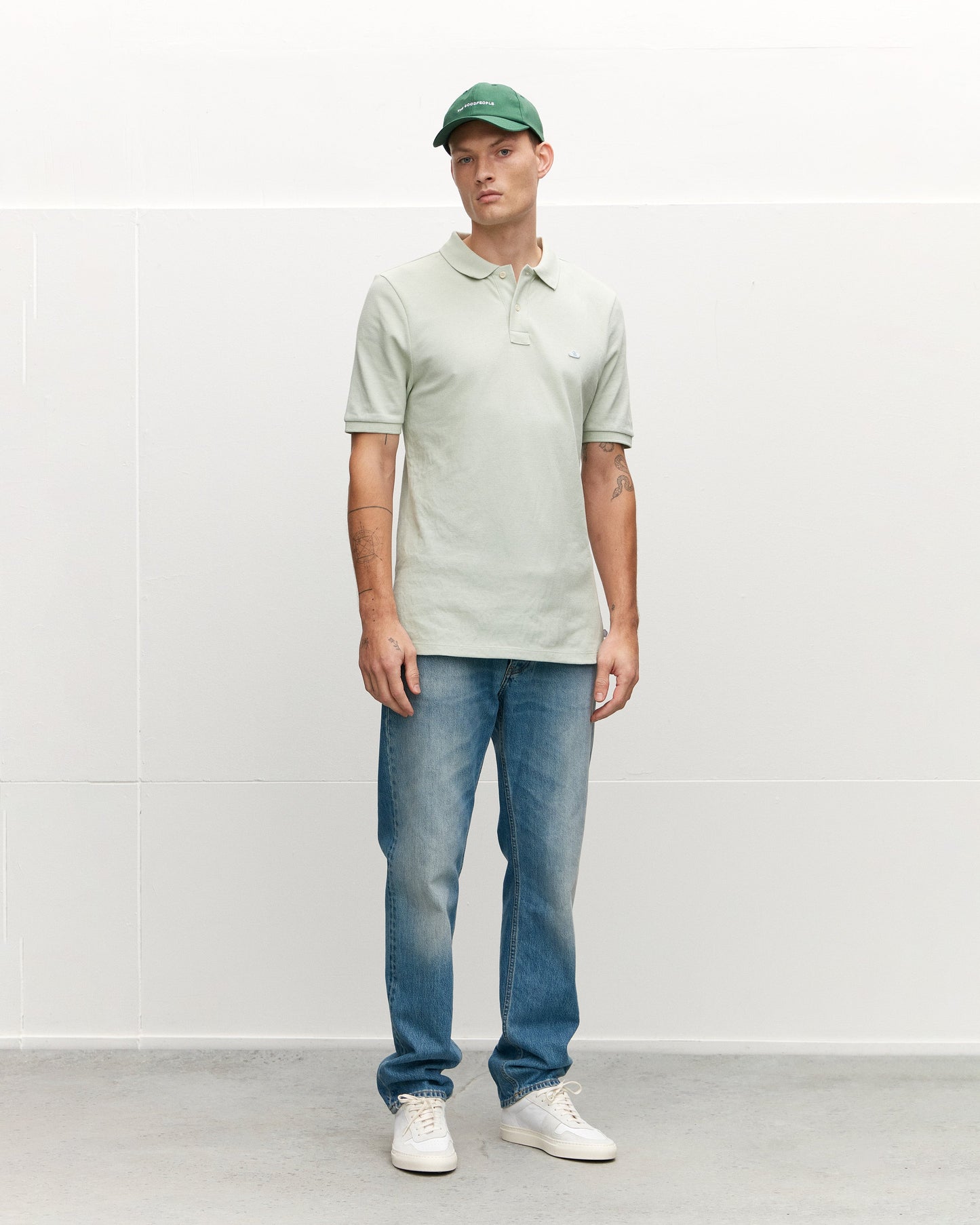 Polo With Cloud Patch
