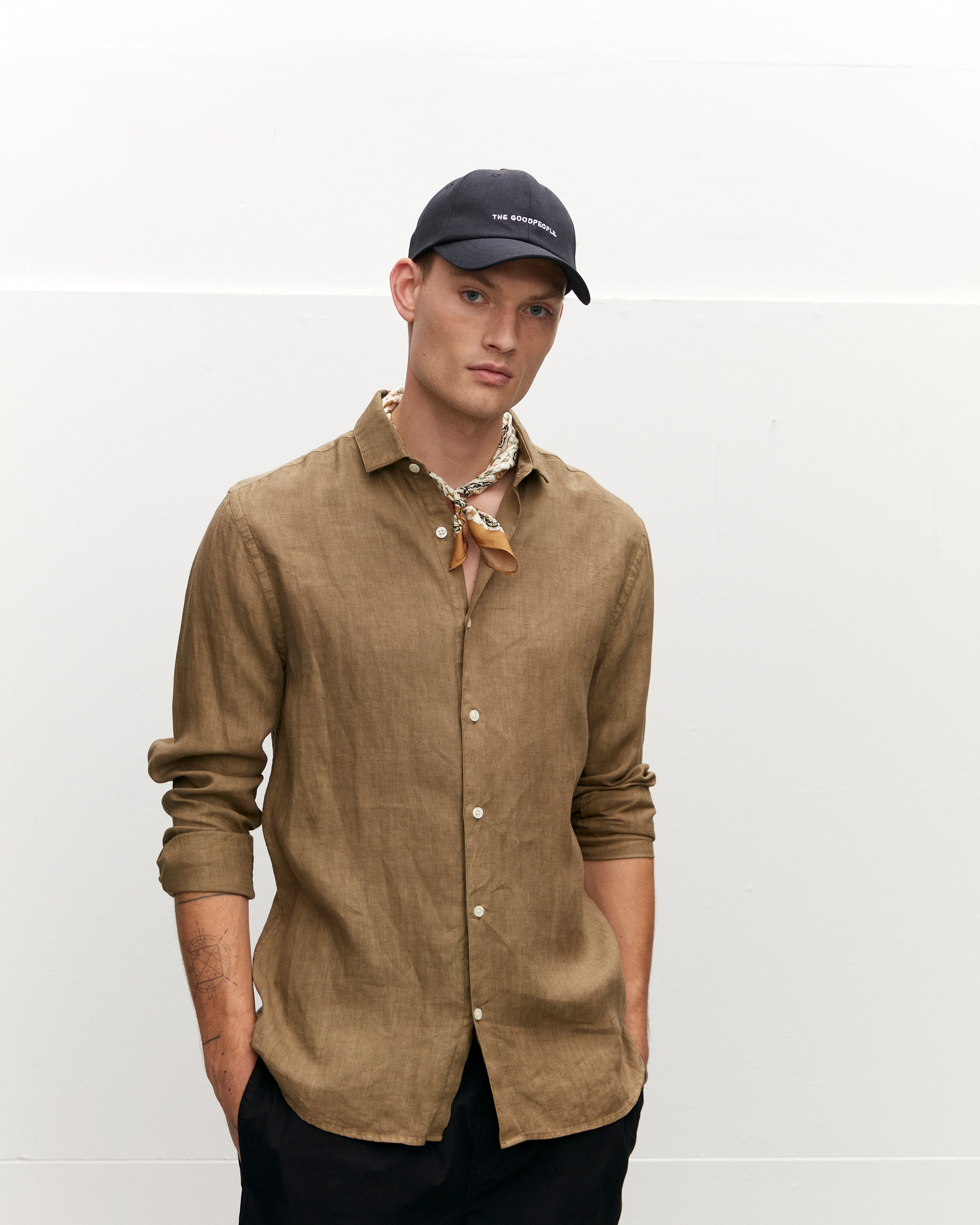 Linen Garment Dye Shirt