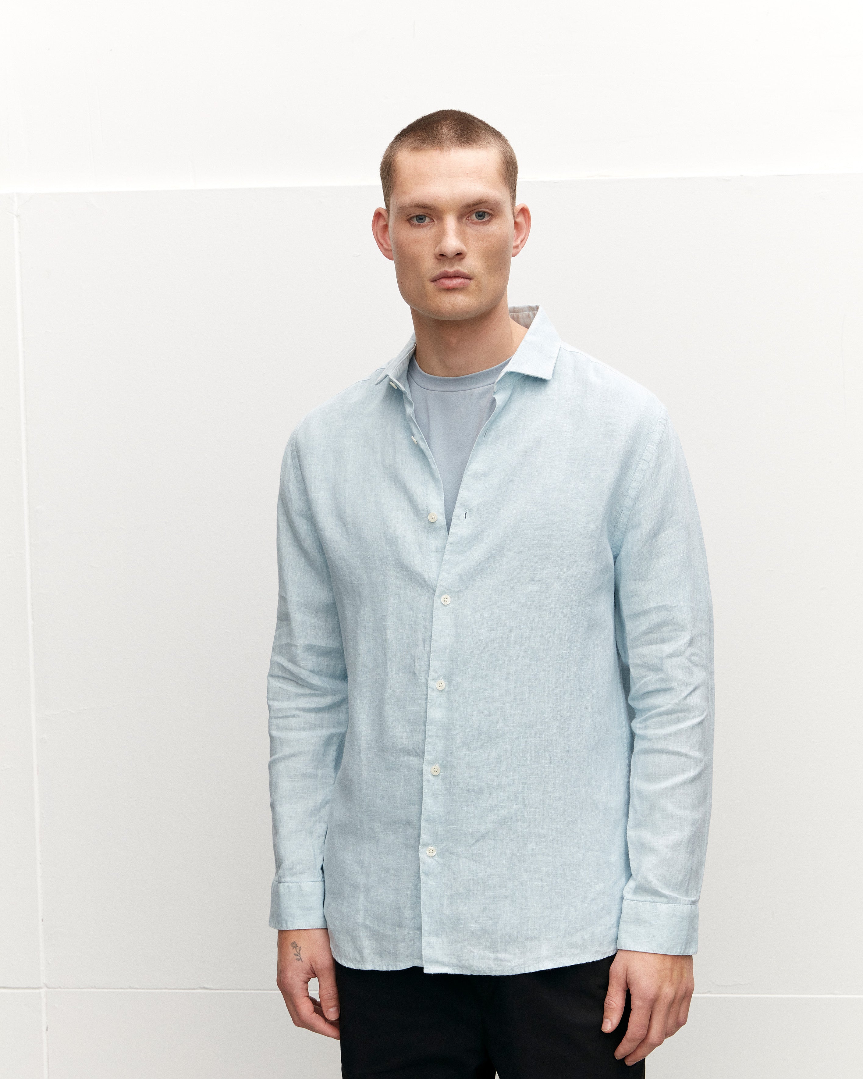 Linen Garment Dye Shirt