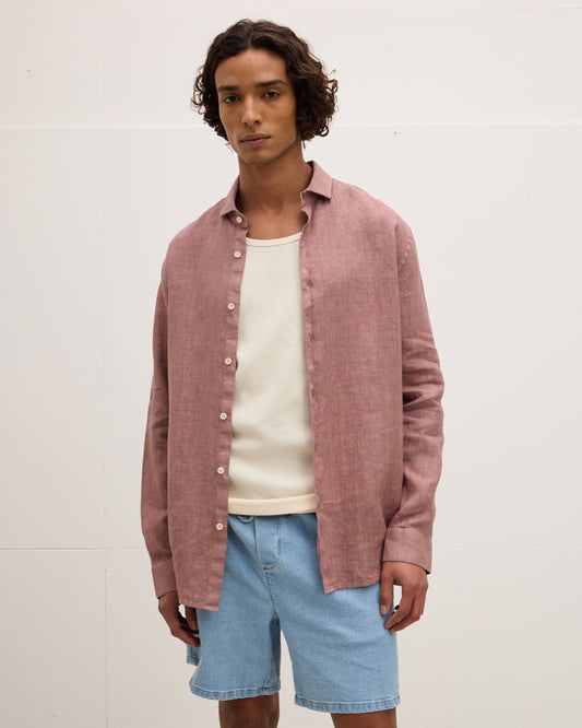 Soho Linen Garment Dye Shirt