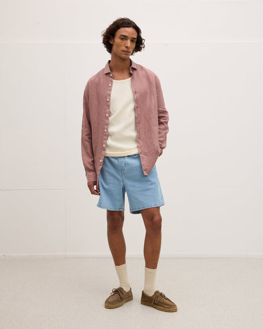 Soho Linen Garment Dye Shirt
