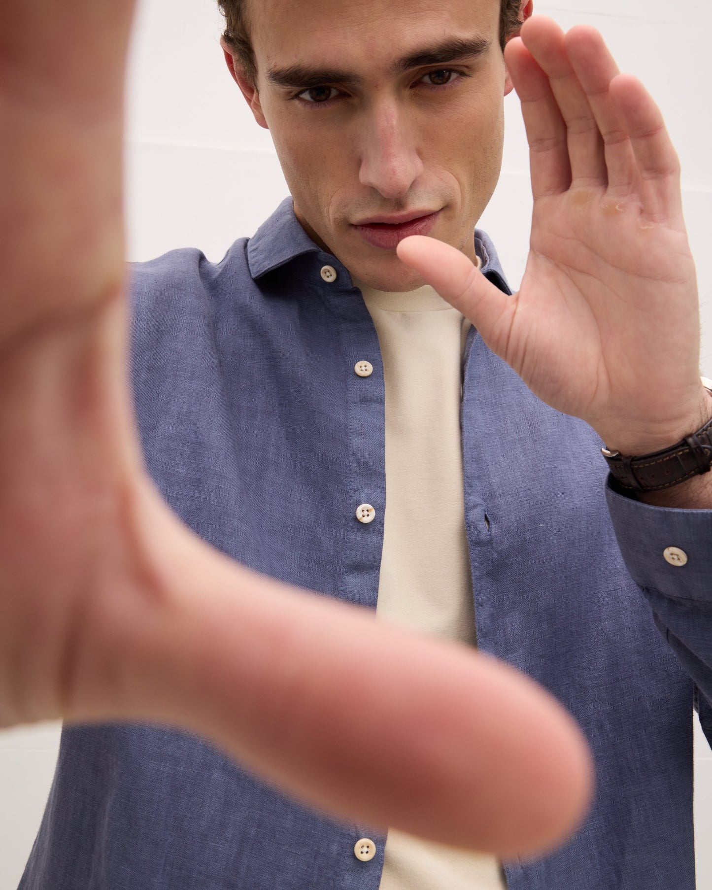 Soho Linen Garment Dye Shirt