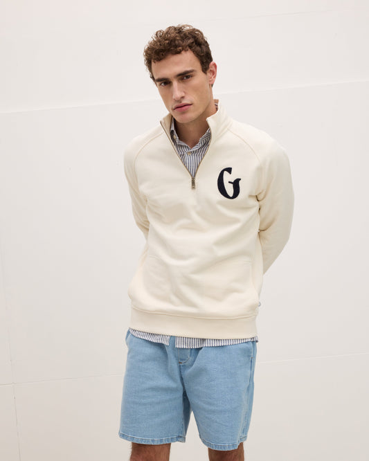 Sweater met Zipper Kraag