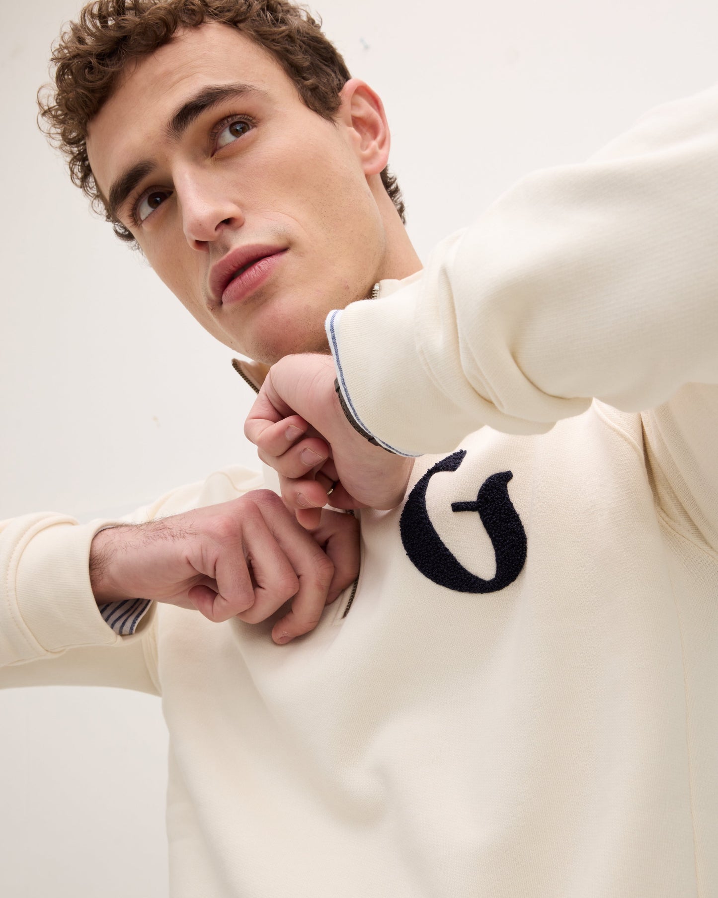 Sweater met Zipper Kraag