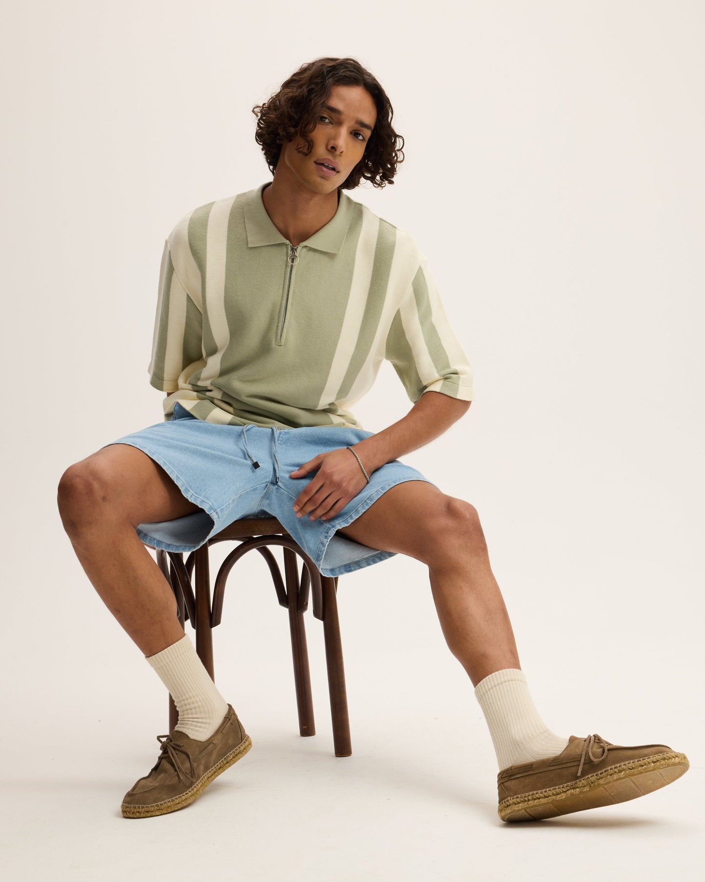 Punta di Roma Zipper Polo