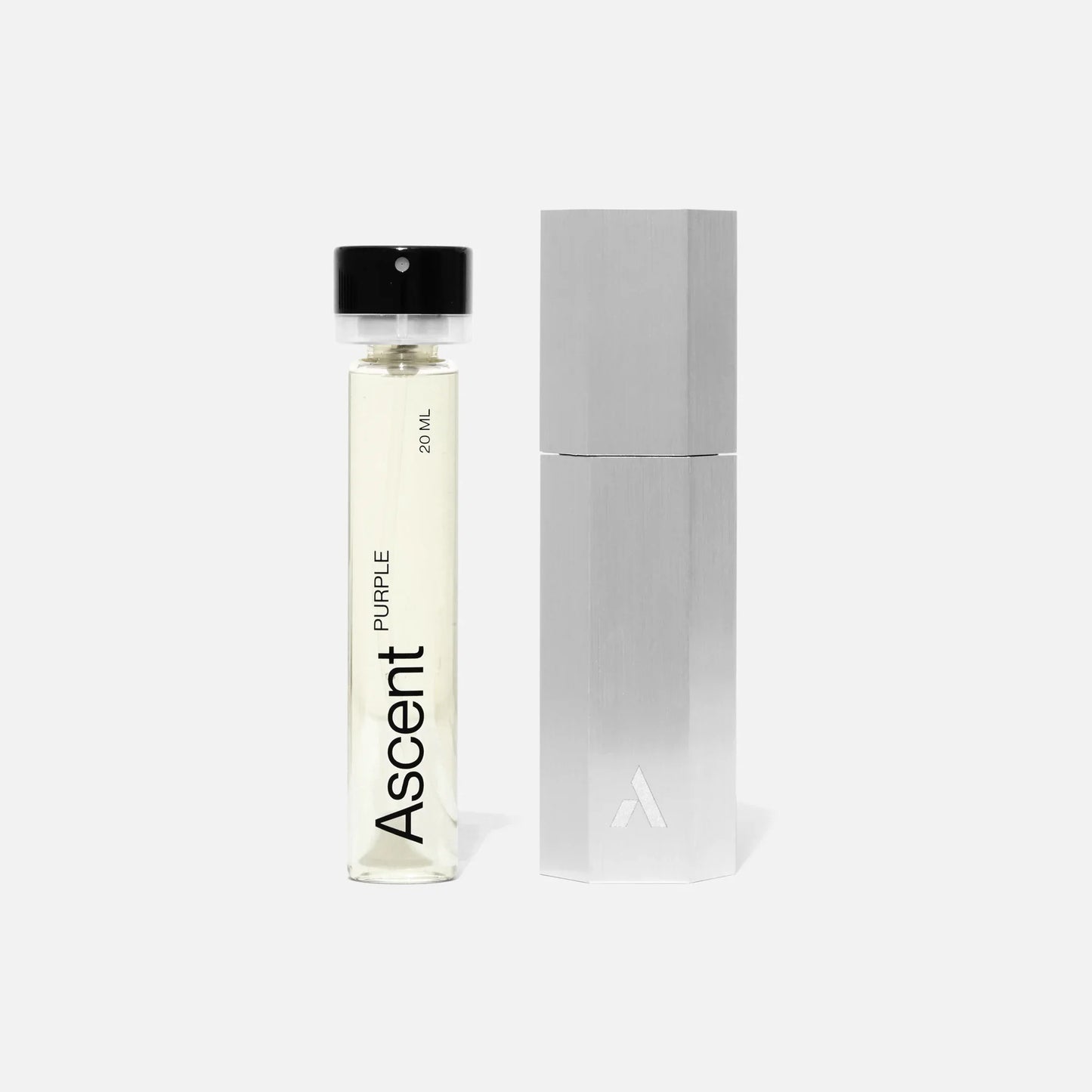 Ascent - Silver Case & Parfum Refill | Purple