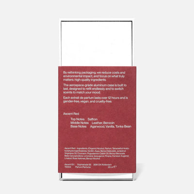 Ascent - Verpakking + parfum navullingl | Blauw