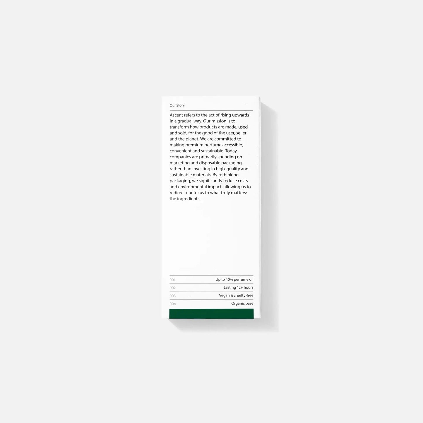 Ascent - Parfum Refill | Green