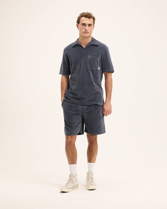 Hendric Relaxed Toweling Shorts
