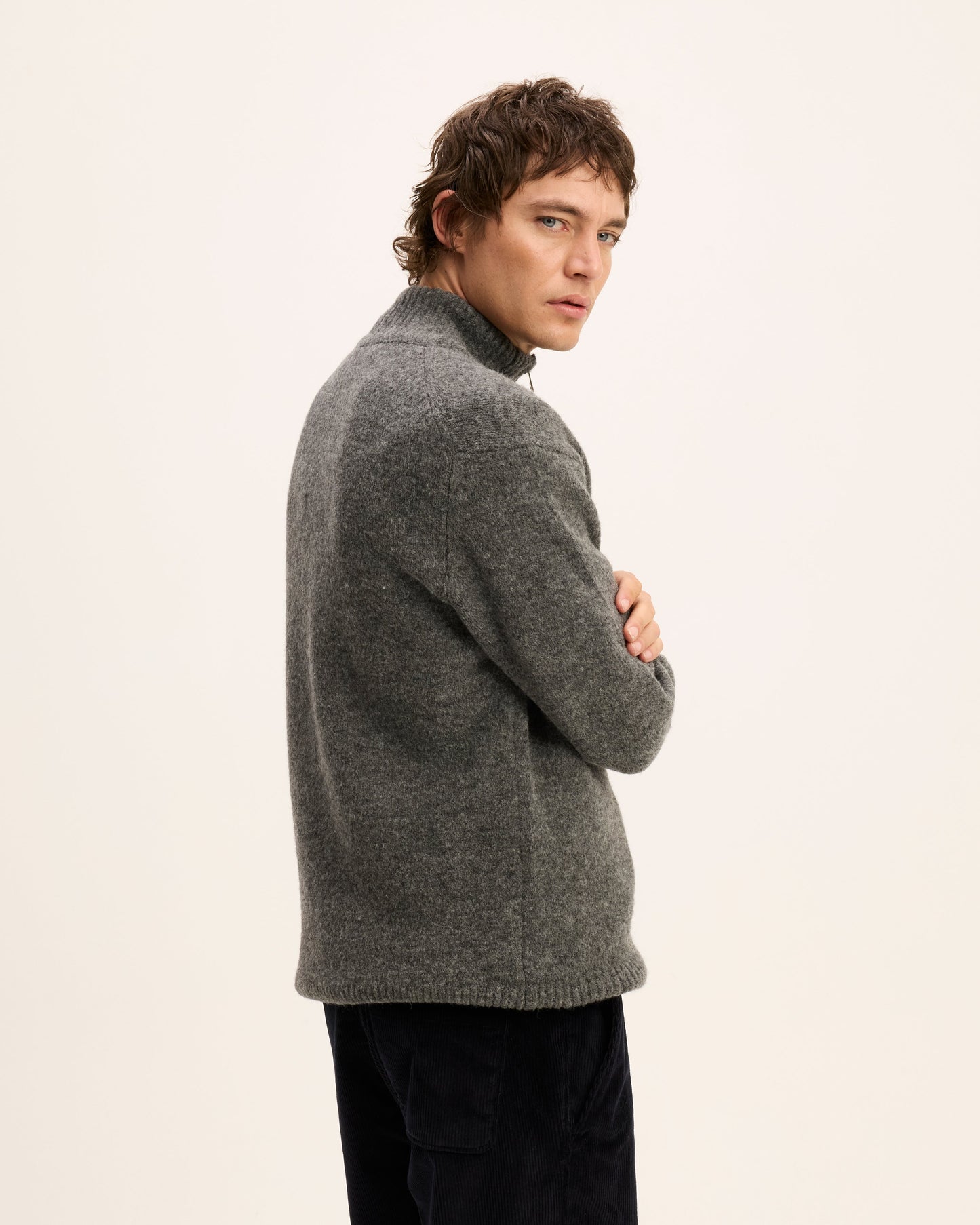 Komfy Heavy Zipper Knit