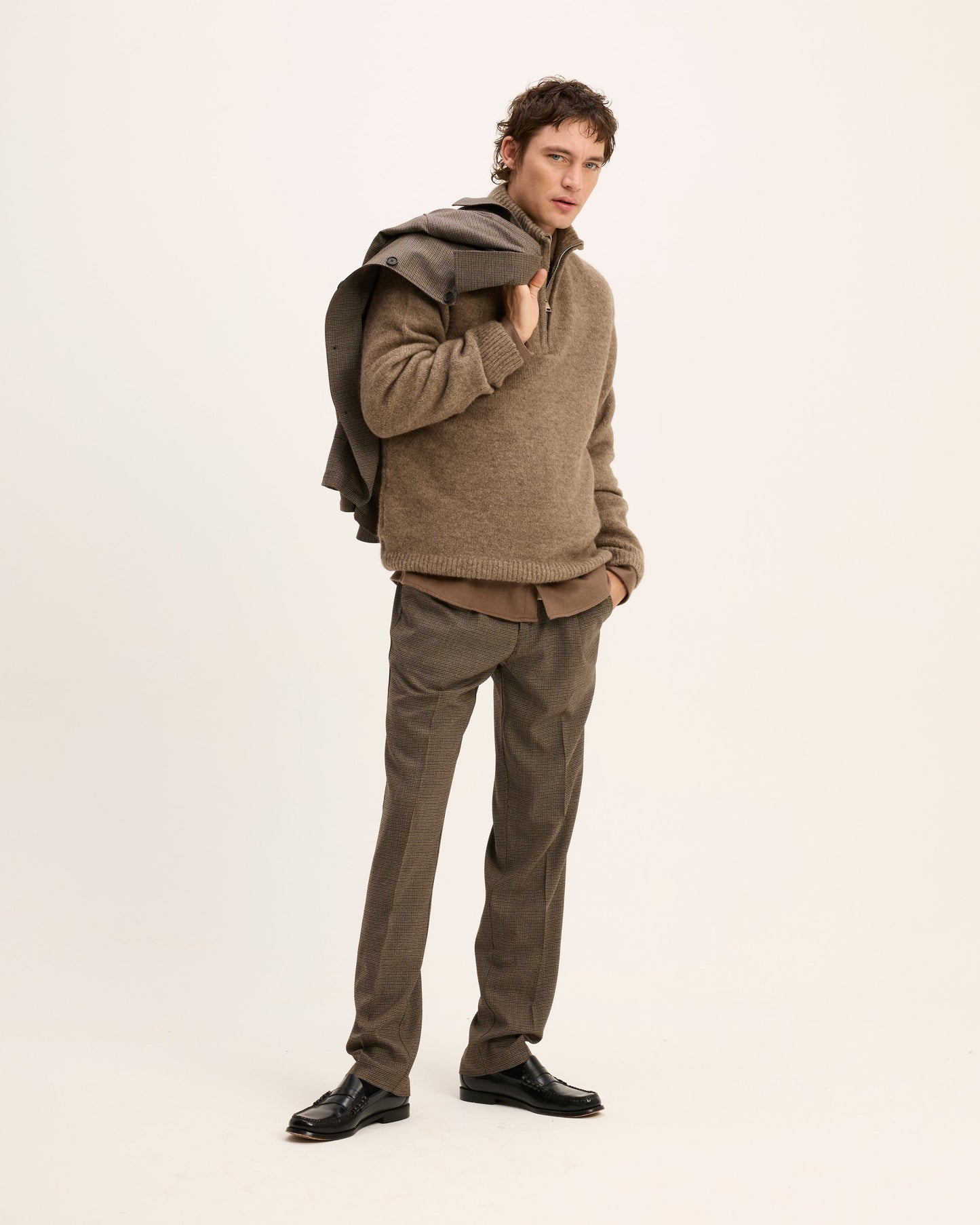 Komfy Heavy Zipper Knit