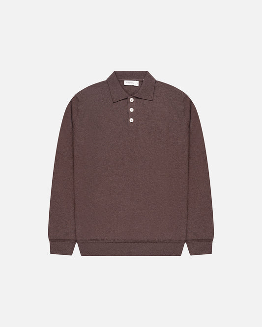 Kario Italian Knitted Long-Sleeve Polo