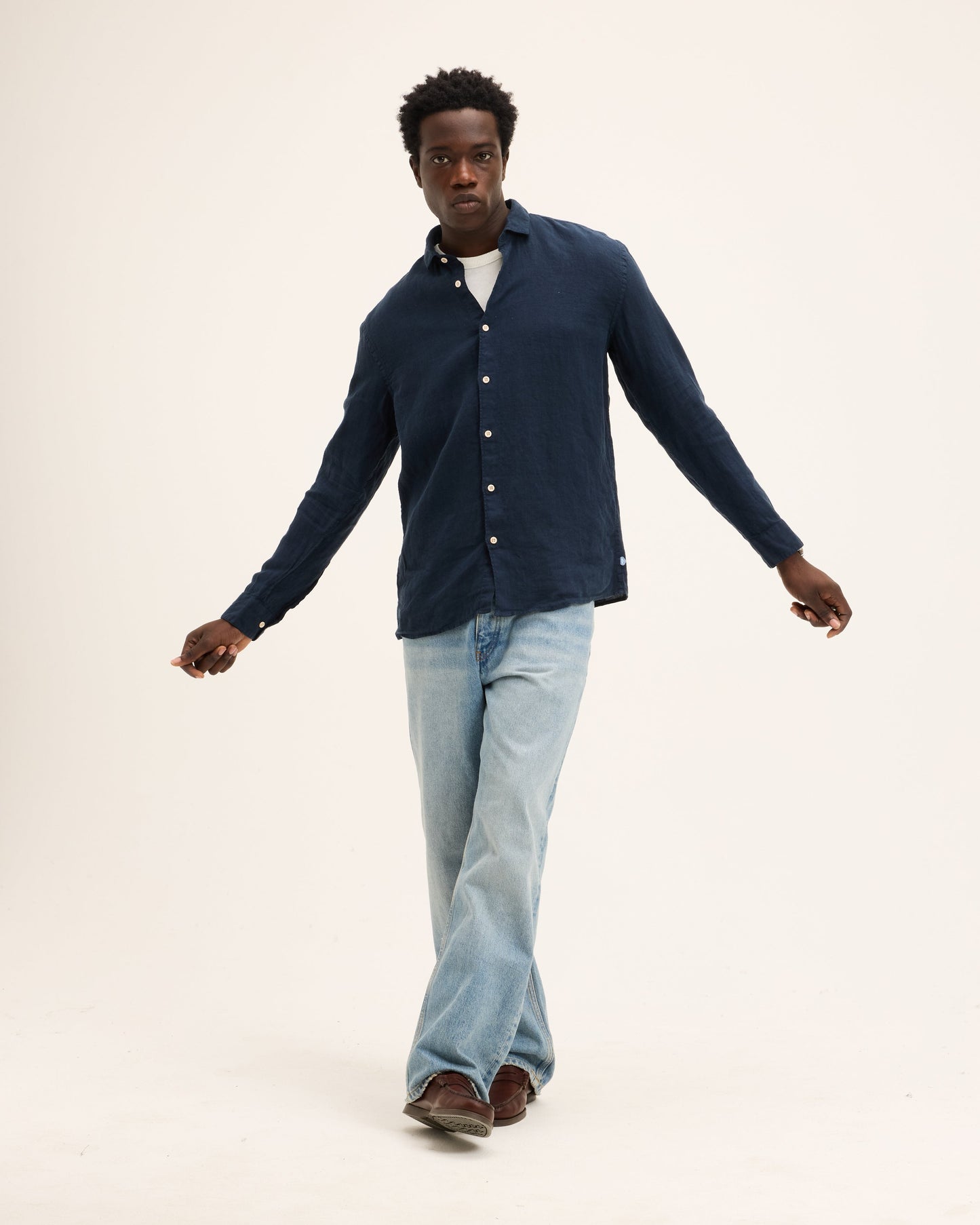 Soho Linen Garment Dye Shirt