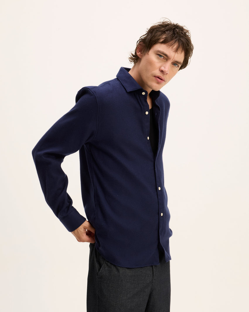 Storm Garment Dye Flannel Shirt
