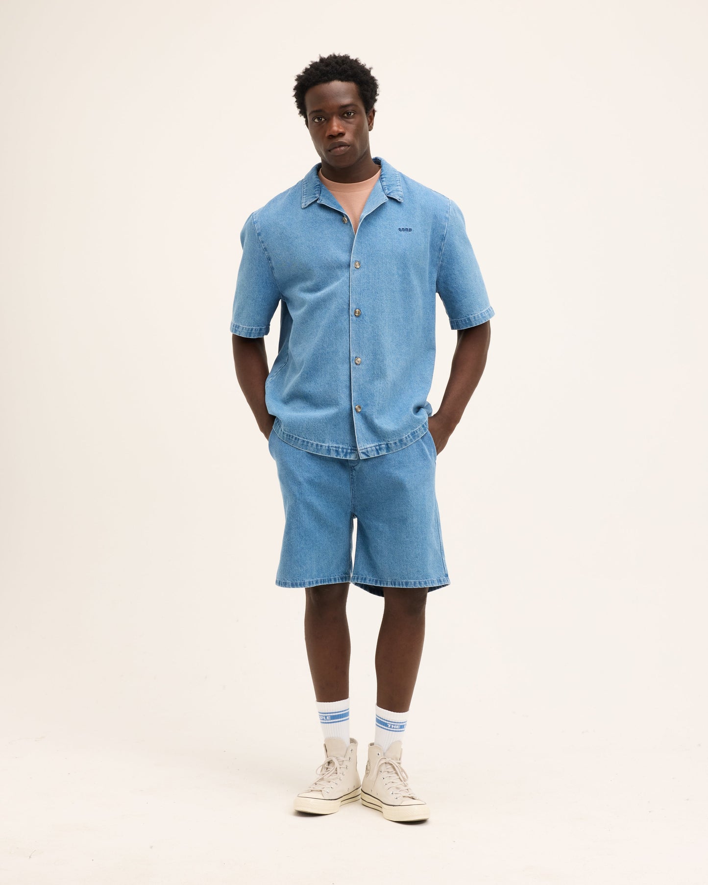 Sunday Denim Sort Sleeved Shirt