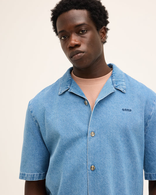 Sunday Denim Sort Sleeved Shirt