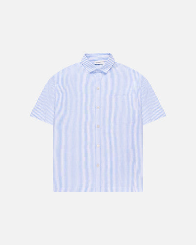 Santi Striped Linen Shirt