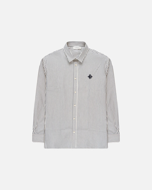 Seinfield Striped Cotton Shirt