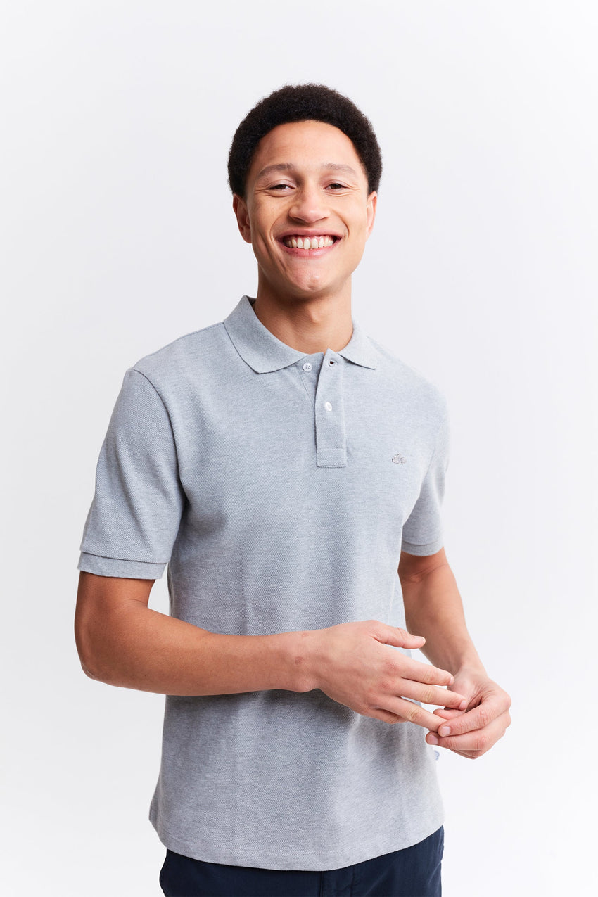Polo With Cloud Patch