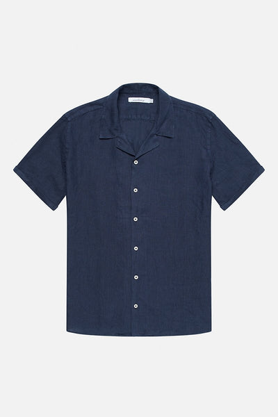 Linnen Shirt met Korte Mouwen